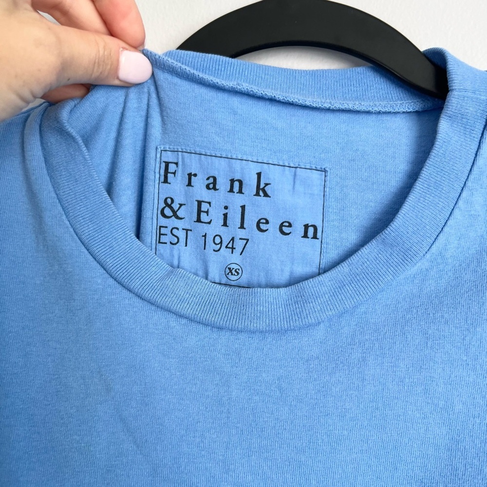 Frank & Eileen Size XS • Harper Blue Perfect Tee Dress Maxi T-shirt Cotton. - Picture 3 of 6